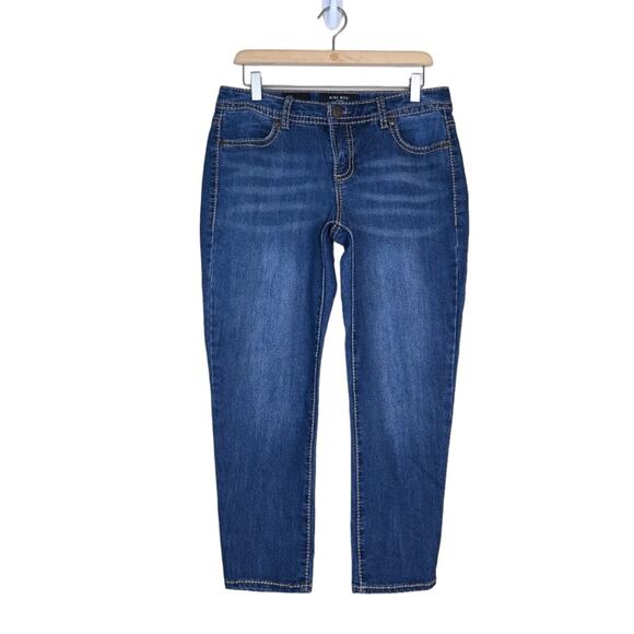 Nine West Denim - Nine West Womens 8 Bling Cropped Ankle Jeans